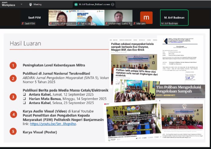 Monev Internal Pengabdian Hibah DPPM Tahun 2025