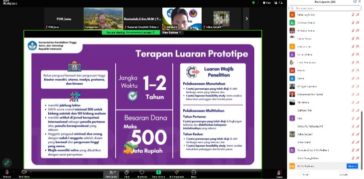 Workshop Penyusunan Proposal Penelitian