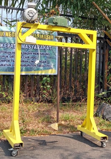 Perangkat Pencampur Pupuk Organik Cair